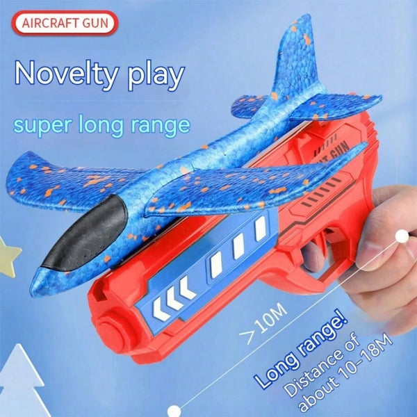 Kids' Catapult Planes, Foam Planes, Gliders, Parent-Child Outdoor Shooting Flying Toys (Separate Accessory Packs for Purchase)